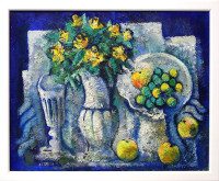 Ilja Šavel - Žluté růže - originál